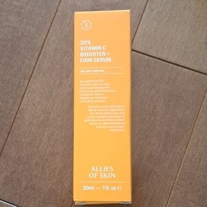 Allies of Skin Vitamin C Brighten + Firm Serum - Vibrant Orange